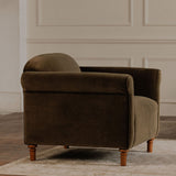 Harmony Dark Green Accent Chair by Moe's Home at Eve Furniture