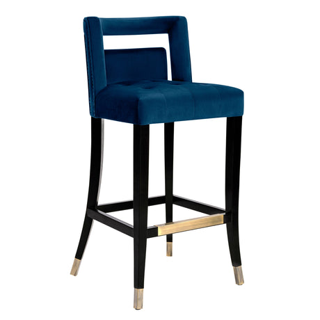 Hart Velvet Stool by TOV Furniture at Eve Furniture