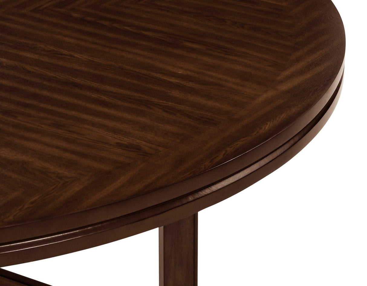 Hartford 72-inch Round Dining Table by Steve Silver at Eve Furniture