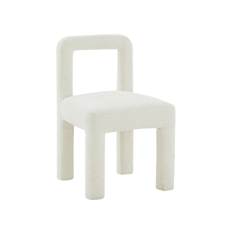 Hazel Boucle Dining Chair by TOV Furniture at Eve Furniture