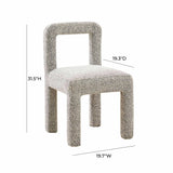 Hazel Boucle Dining Chair by TOV Furniture at Eve Furniture