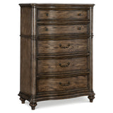 Heath Court Brown Oak Panel Bedroom Set by Homelegance at Eve Furniture