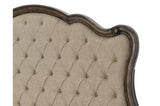 Heath Court Brown Oak Queen Panel Bed by Homelegance at Eve Furniture