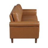 Hector Brown Loveseat by Homelegance at Eve Furniture