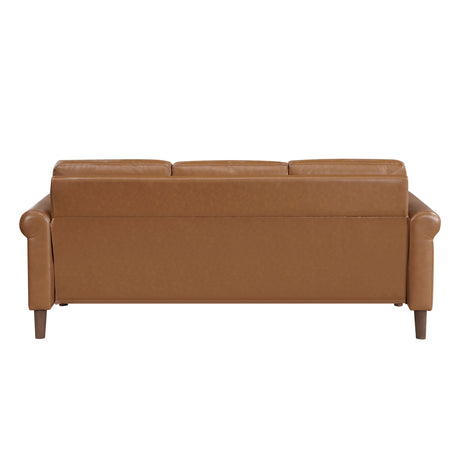 Hector Brown Sofa by Homelegance at Eve Furniture