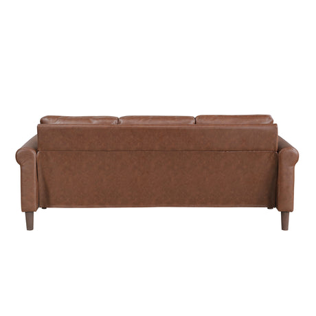 Hector Chocolate Sofa by Homelegance at Eve Furniture