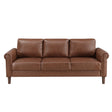 Hector Chocolate Sofa by Homelegance at Eve Furniture