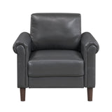 Hector Dark Gray Chair by Homelegance at Eve Furniture