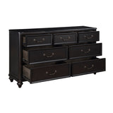 Herman Charcoal Brown Storage Platform Bedroom Set by Homelegance at Eve Furniture
