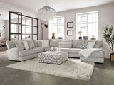 Hermiston Gray Modular Sectional by Furniture of America at Eve Furniture