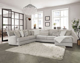 Hermiston Gray Modular Sectional by Furniture of America at Eve Furniture
