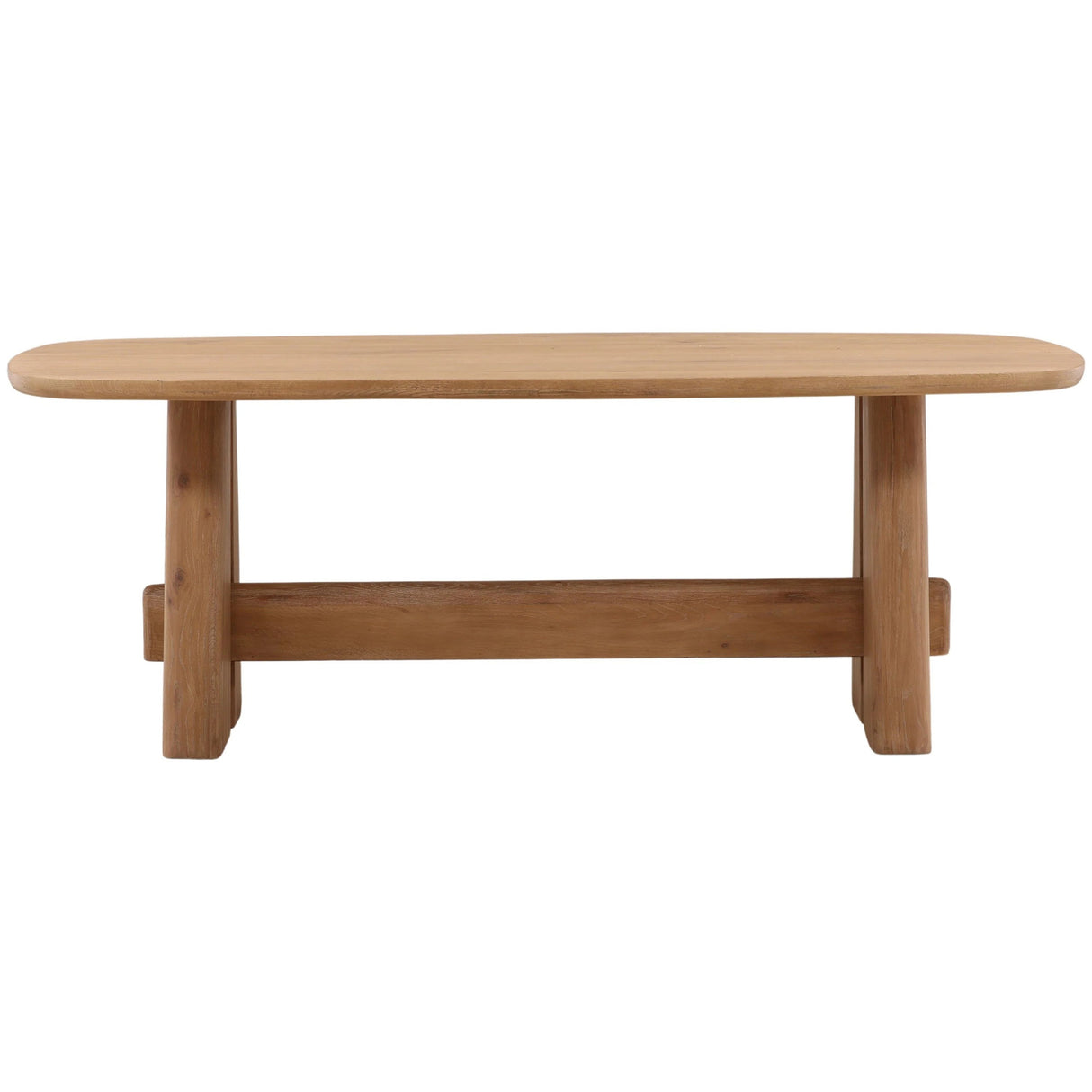 Heston Dining Table, Light Natural by Dovetail at Eve Furniture
