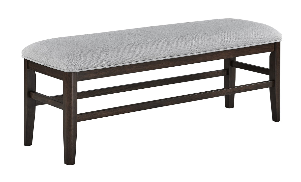 Higgins Dark Oak Bench by Crown Mark at Eve Furniture