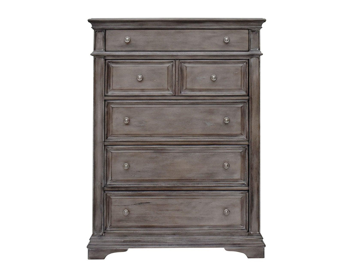 Highland Park Chest Waxed Driftwood by Steve Silver at Eve Furniture