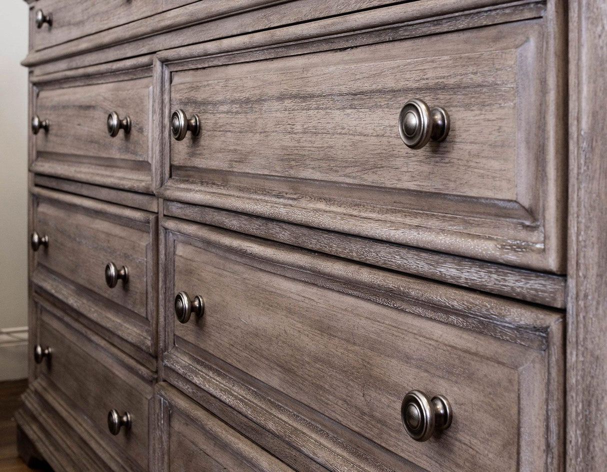 Highland Park Chest Waxed Driftwood by Steve Silver at Eve Furniture