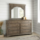 Highland Park Dresser, Waxed Driftwood by Steve Silver at Eve Furniture