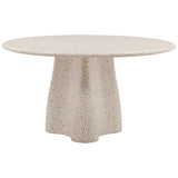 Himari Outdoor Dining Table, Ivory by Dovetail at Eve Furniture