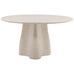 Himari Outdoor Dining Table, Ivory by Dovetail at Eve Furniture