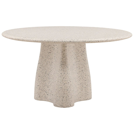Himari Outdoor Dining Table, Ivory by Dovetail at Eve Furniture
