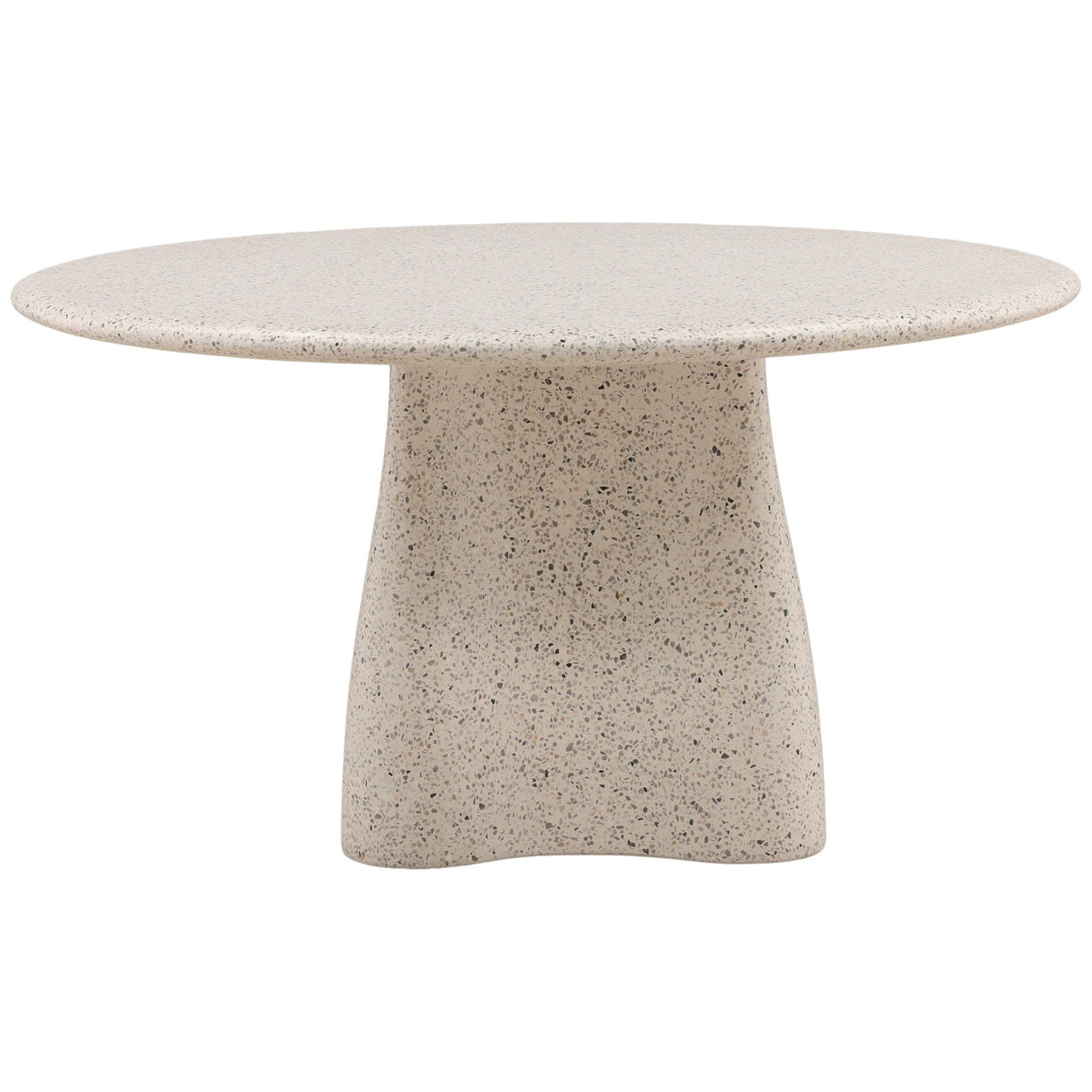Himari Outdoor Dining Table, Ivory by Dovetail at Eve Furniture