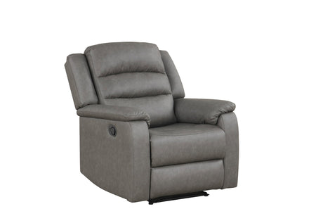 Hope Gray 3-Piece Reclining Living Room Set by Happy Homes at Eve Furniture