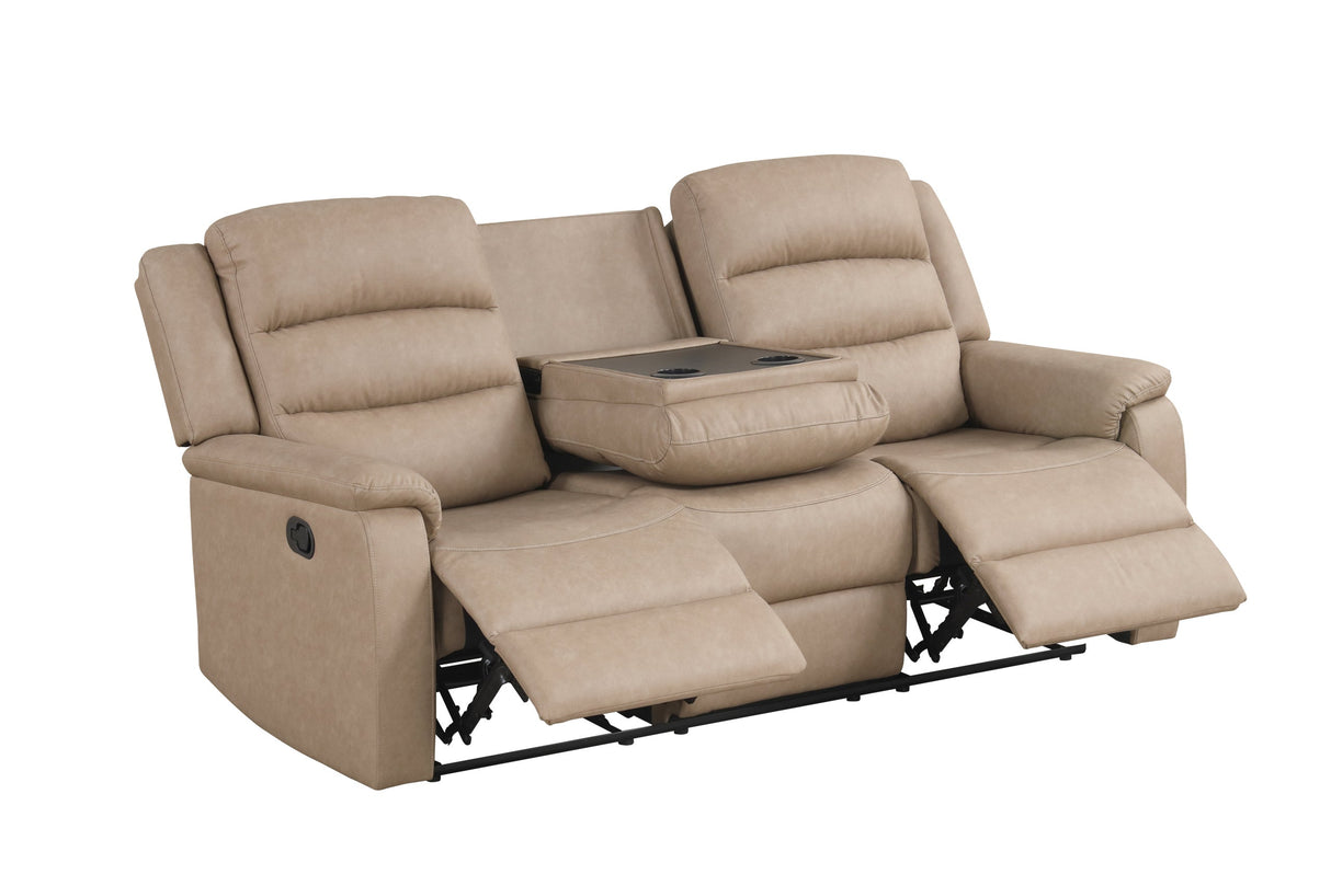 Hope Stone 3-Piece Reclining Living Room Set by Happy Homes at Eve Furniture