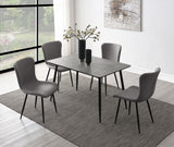 Horizon Upholstered Dining Side Chair Taupe, Set of 2 by Coaster at Eve Furniture