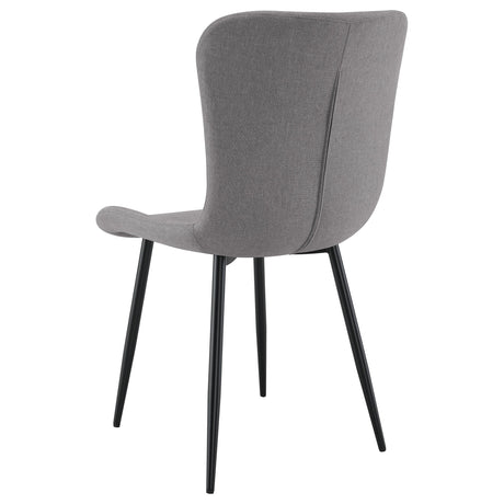 Horizon Upholstered Dining Side Chair Taupe, Set of 2 by Coaster at Eve Furniture