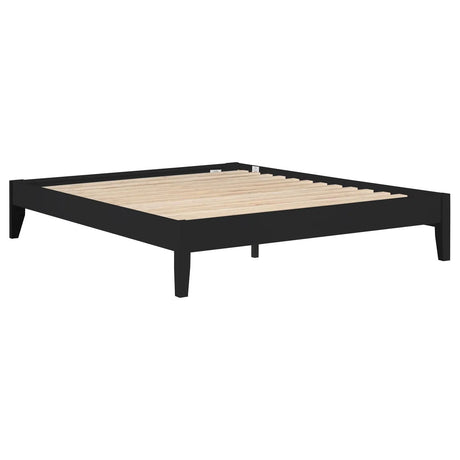 Hounslow Black Platform Eastern King Bed by Coaster at Eve Furniture