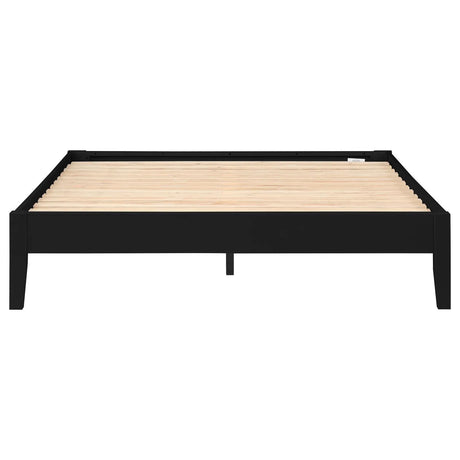 Hounslow Black Platform Eastern King Bed by Coaster at Eve Furniture