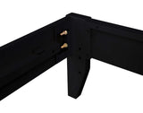 Hounslow Black Platform Eastern King Bed by Coaster at Eve Furniture