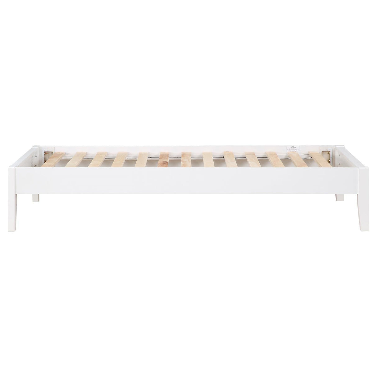 Hounslow White Platform Twin Bed by Coaster at Eve Furniture