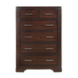 Hudson Cherry Chest by Homelegance at Eve Furniture