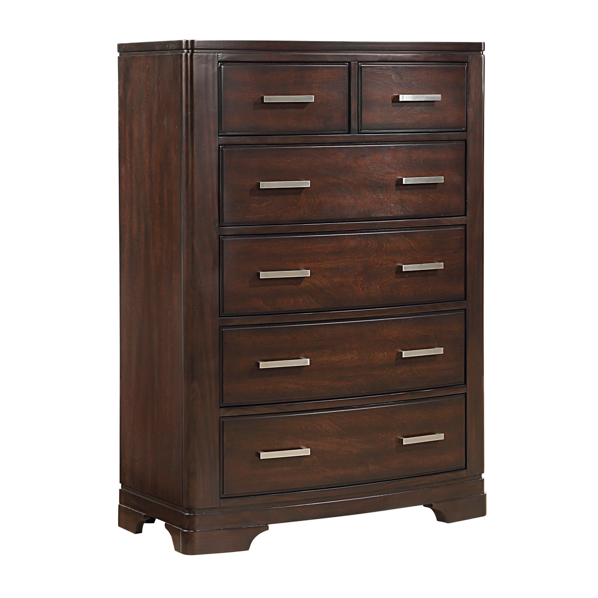 Hudson Cherry Storage Platform Bedroom Set by Homelegance at Eve Furniture