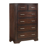 Hudson Cherry Storage Platform Youth Bedroom Set by Homelegance at Eve Furniture