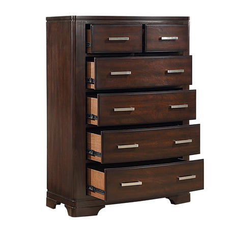 Hudson Cherry Storage Platform Youth Bedroom Set by Homelegance at Eve Furniture
