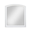 Hudson White Mirror (Mirror Only) by Homelegance at Eve Furniture