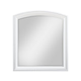 Hudson White Mirror (Mirror Only) by Homelegance at Eve Furniture