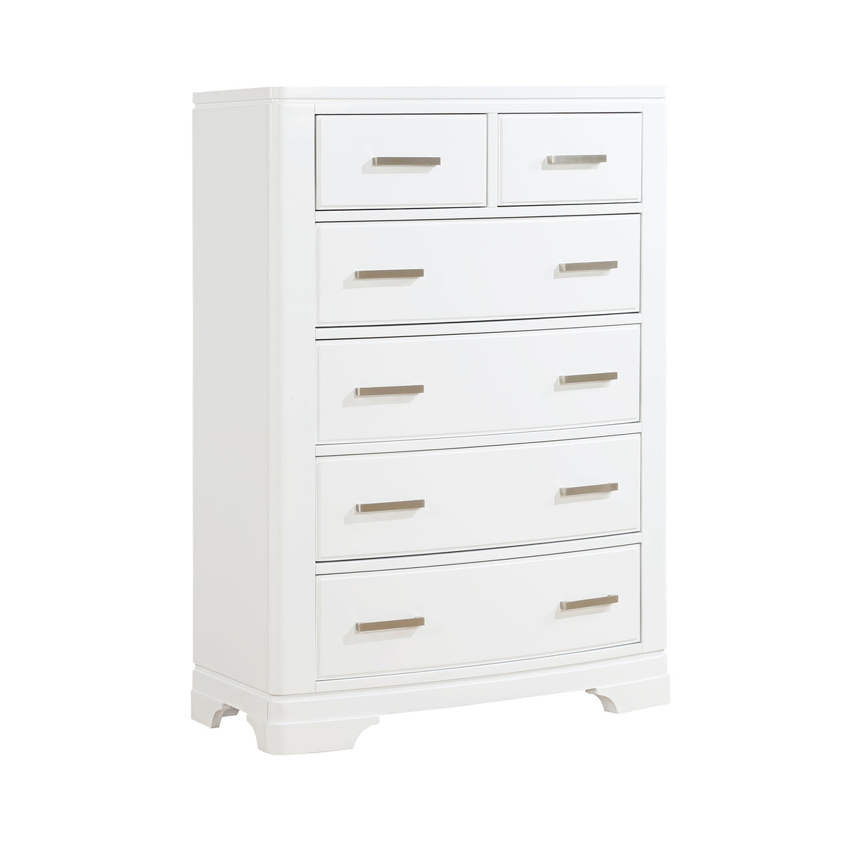 Hudson White Storage Platform Bedroom Set by Homelegance at Eve Furniture