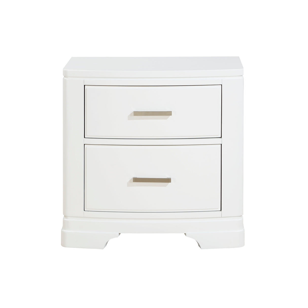 Hudson White Storage Platform Bedroom Set by Homelegance at Eve Furniture