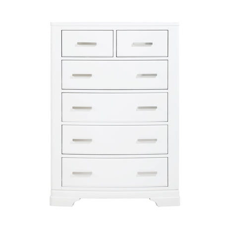 Hudson White Storage Platform Youth Bedroom Set by Homelegance at Eve Furniture