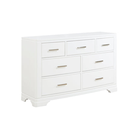 Hudson White Storage Platform Youth Bedroom Set by Homelegance at Eve Furniture
