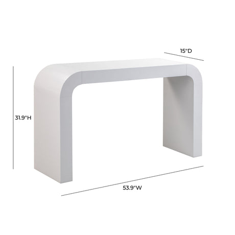 Hump Console Table by TOV Furniture at Eve Furniture