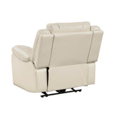 Huron Beige Power Reclining Chair by Homelegance at Eve Furniture