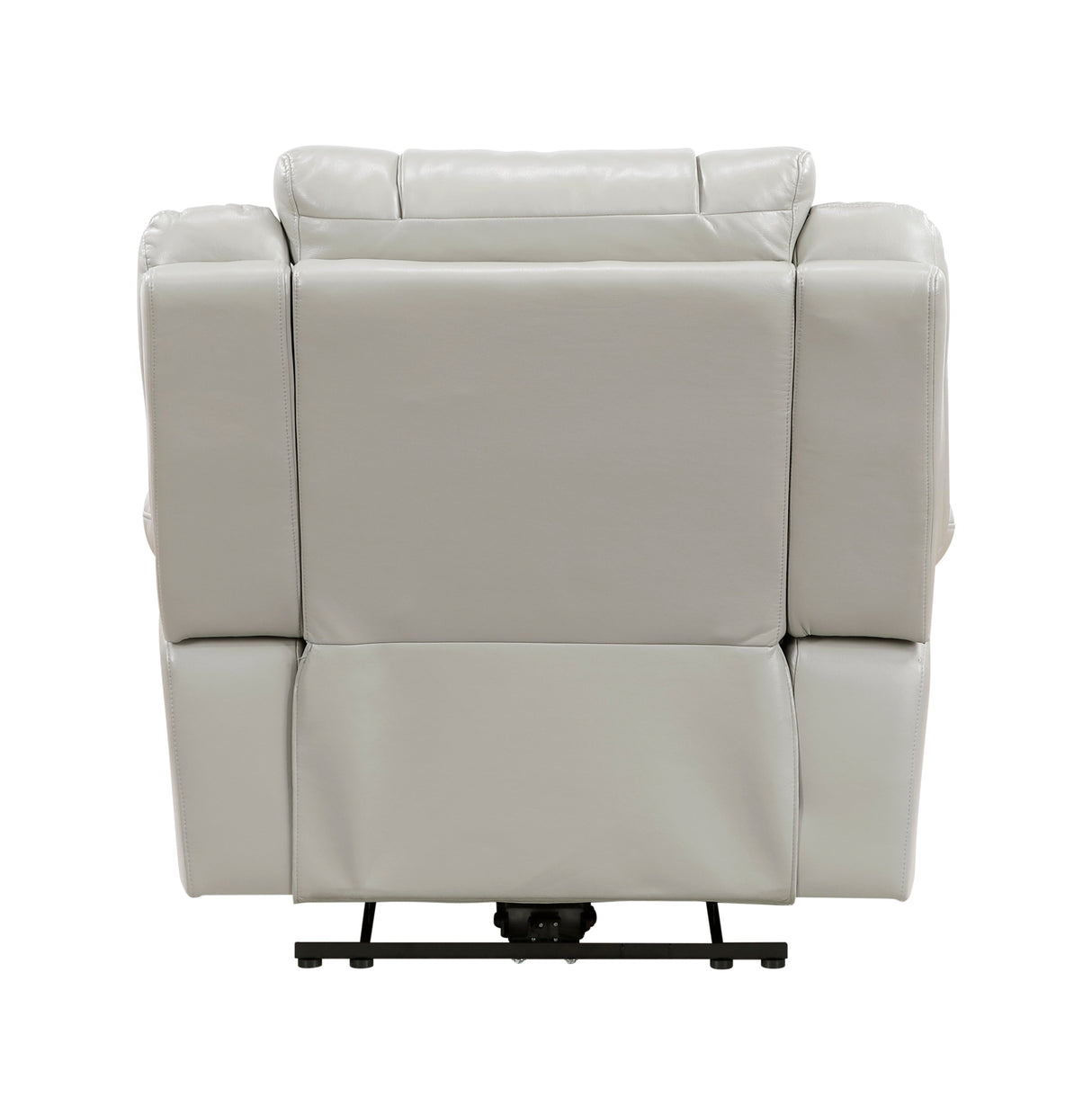 Huron Gray Power Reclining Chair by Homelegance at Eve Furniture
