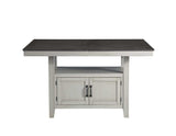 Hyland 80-inch Counter Table w/20-inch Leaf by Steve Silver at Eve Furniture