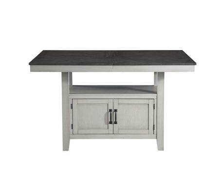 Hyland 80-inch Counter Table w/20-inch Leaf by Steve Silver at Eve Furniture
