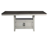 Hyland 80-inch Counter Table w/20-inch Leaf by Steve Silver at Eve Furniture