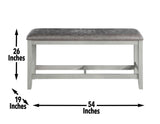 Hyland Counter Bench by Steve Silver at Eve Furniture