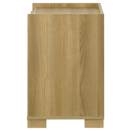 Hyland Natural 2-drawer Nightstand Bedside Table by Coaster at Eve Furniture